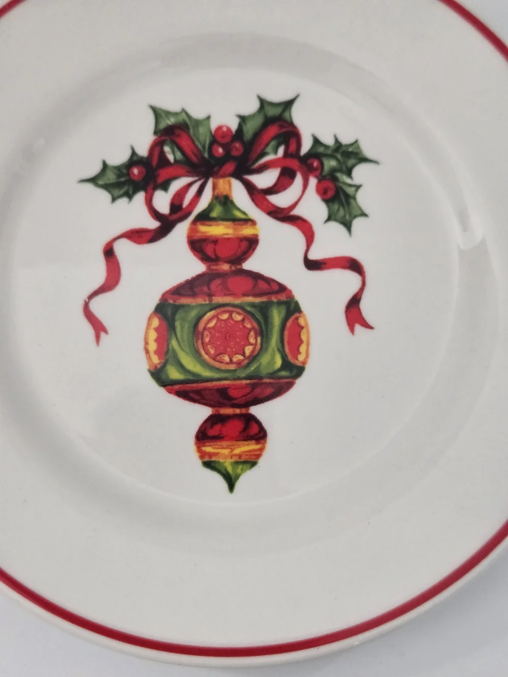 Christopher Radko Traditions Holiday Celebrations Christmas Plates Set of 6 6